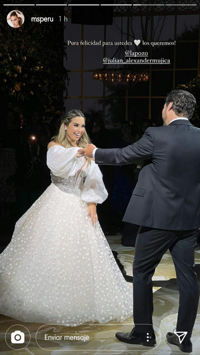  Nataly comparte fotos de la boda de Ethel y Julián.    