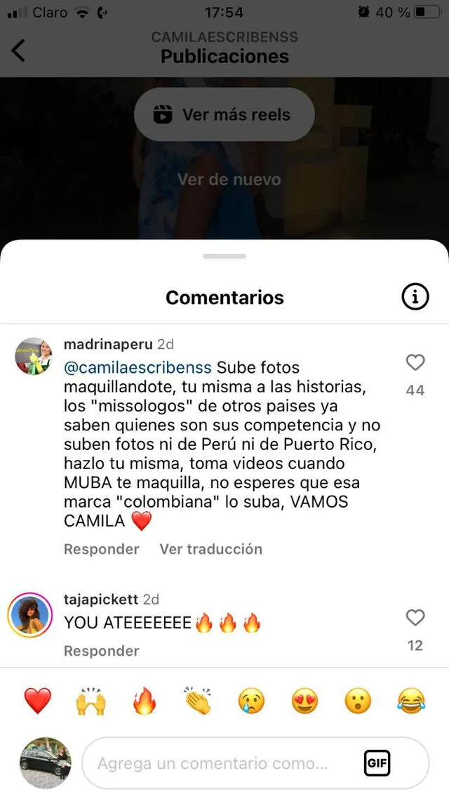 Seguidores de Camila Escribens y la estrategia que no seguiría de Luciana Fuster.