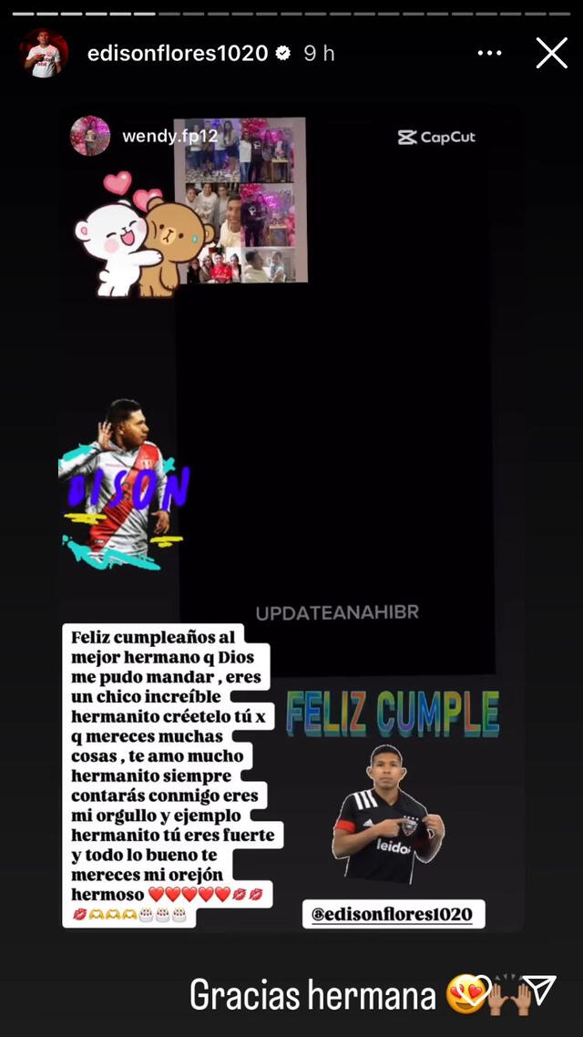 Edison Flores celebra su cumpleaños y Ana Siucho se ausenta Edison Flores celebra su cumpleaños y Ana Siucho se ausenta