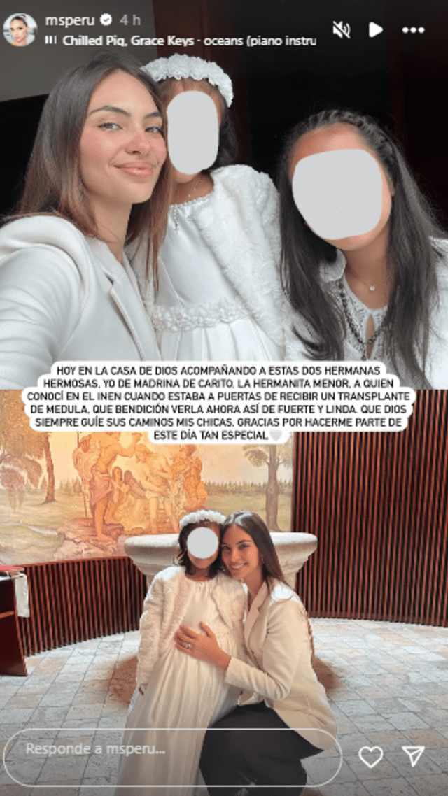Natalie Vértiz vive mágico momento.
