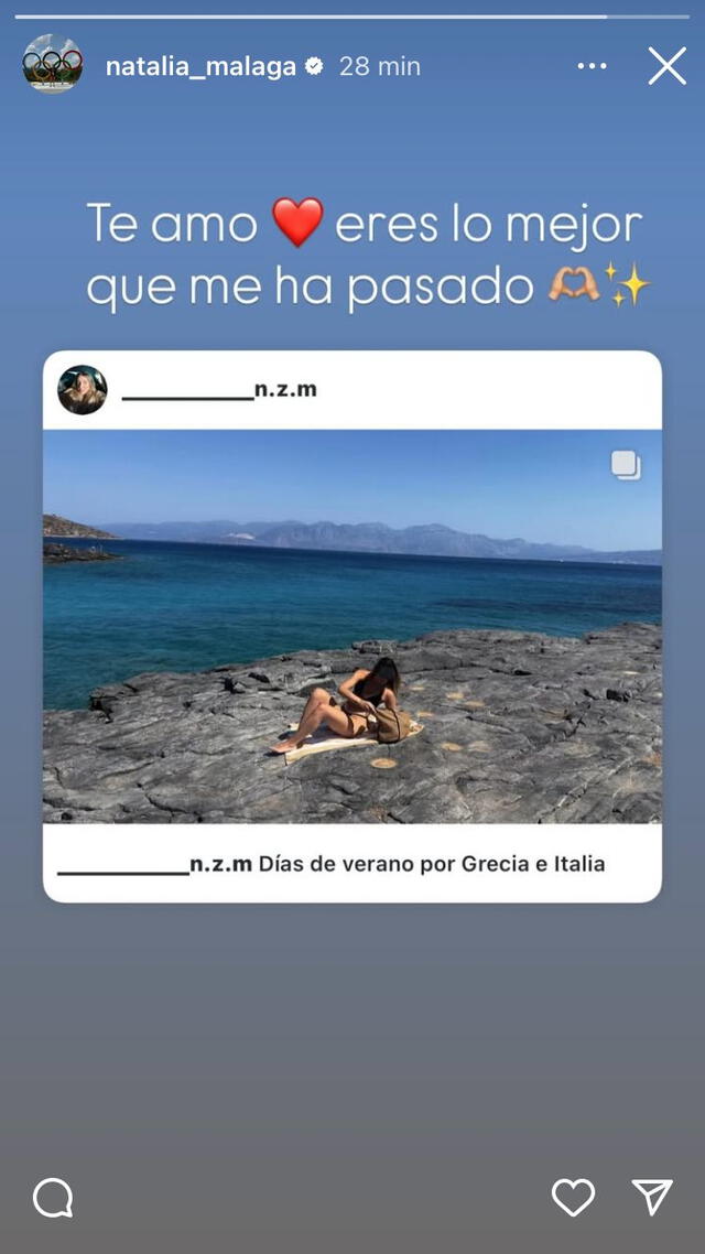  Natalia Mlaga 'grita su amor' por joven tras ser vinculada con Eva Aylln 