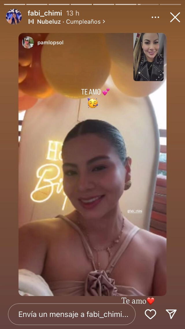 Hija mayor de Pamela López REAPARECE y le manda SENSIBLE mensaje tras AUSENTARSE en su cumpleaños