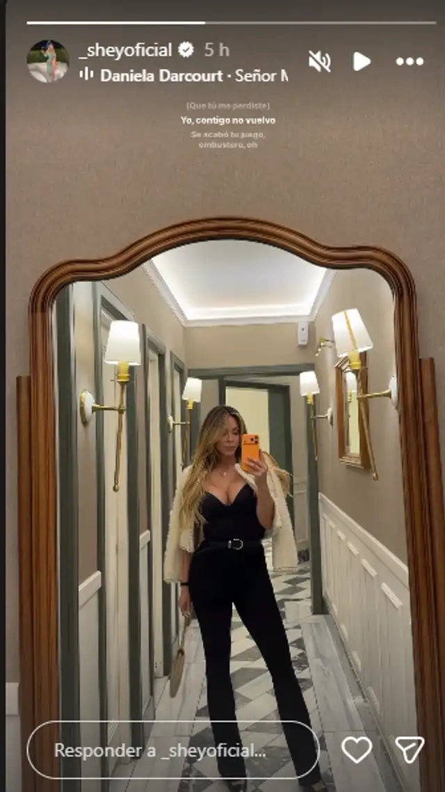Sheyla Rojas arremete con fuerte mensaje y desata rumores de infidelidad de Sir Winston tras separación Sheyla Rojas arremete con fuerte mensaje y desata rumores de infidelidad de Sir Winston tras separación