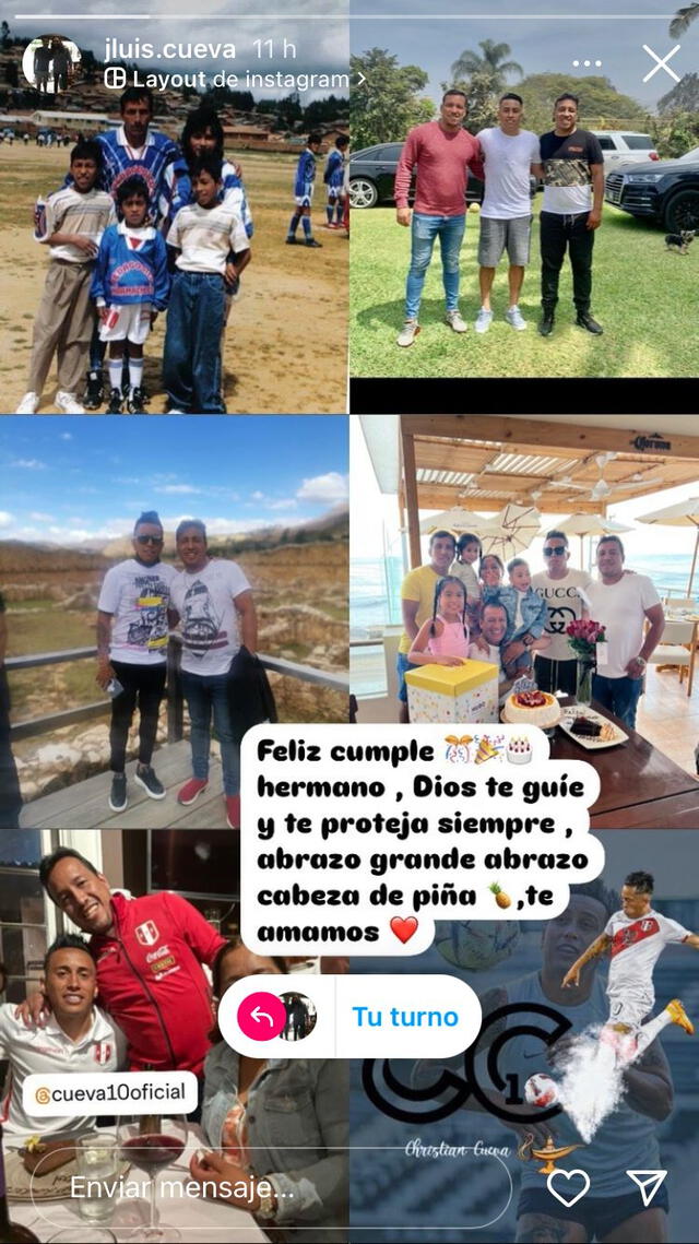  Hermanos de Christian Cueva le dedican emotivos mensajes por su cumpleaños 