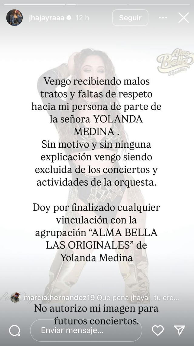 Integrante de Alma Bella hace fuerte DENUNCIA contra Yolanda Medina y RENUNCIA Integrante de Alma Bella hace fuerte DENUNCIA contra Yolanda Medina y RENUNCIA