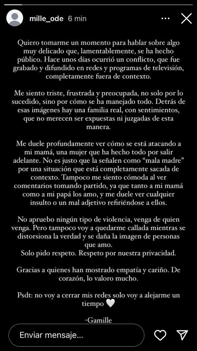 Hija de Mariella Zanetti y Farid Ode rompe su silencio sobre maltratos de su padrastro Hija de Mariella Zanetti y Farid Ode rompe su silencio sobre maltratos de su padrastro