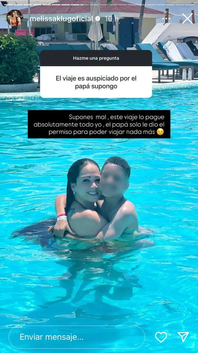 Jefferson Farfán no dio ni un sol para viaje de sus hijos con Melissa Klug Jefferson Farfán no dio ni un sol para viaje de sus hijos con Melissa Klug