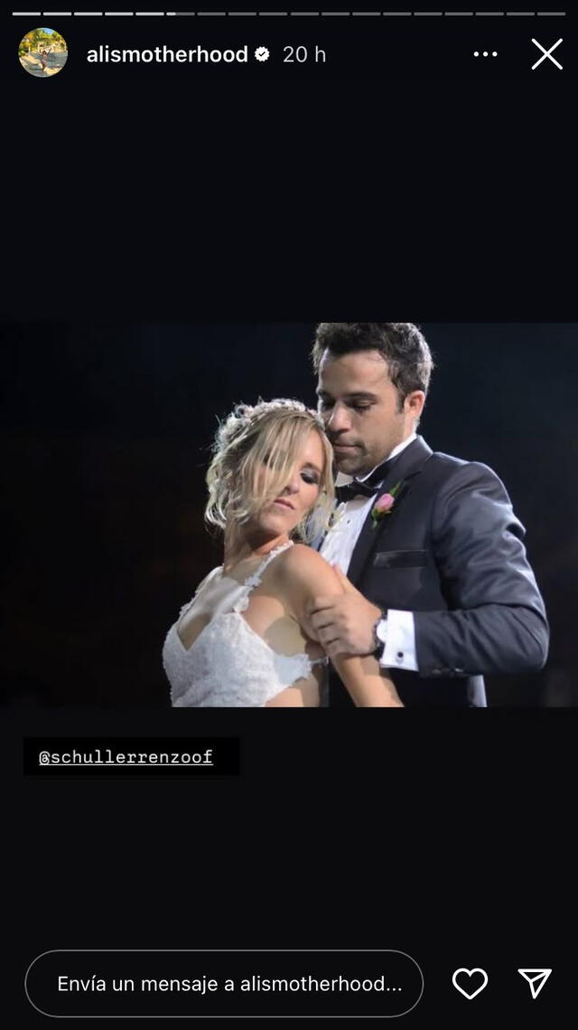  Esposa de Renzo Schuller se pronuncia tras ser acusada de provocar fin de amistad con Gian Piero Díaz 