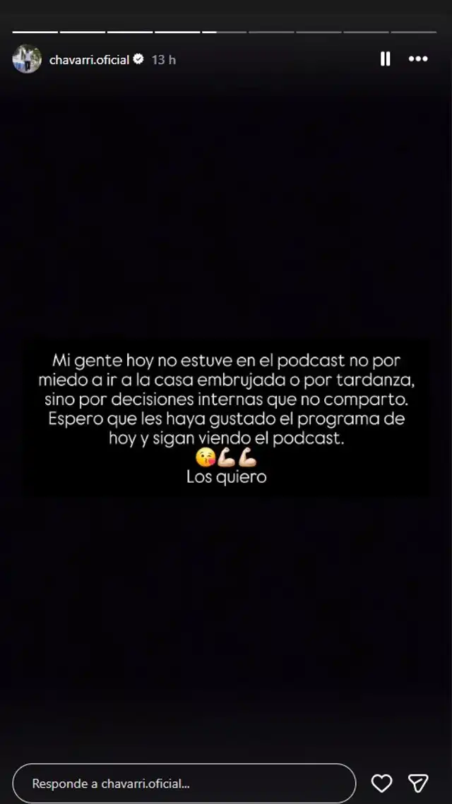 ¿SE ACABÓ EL AMOR? Diego Chavarri y Gabriela SE DEJARON DE SEGUIR EN INSTAGRAM y él ANUNCIÓ SU RENUNCIA A SU PODCAST ¿SE ACABÓ EL AMOR? Diego Chavarri y Gabriela SE DEJARON DE SEGUIR EN INSTAGRAM y él ANUNCIÓ SU RENUNCIA A SU PODCAST