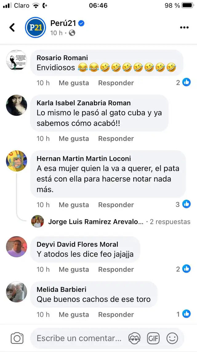 Magaly Medina sube fotografía con toros y es punto de burlas en las redes sociales.