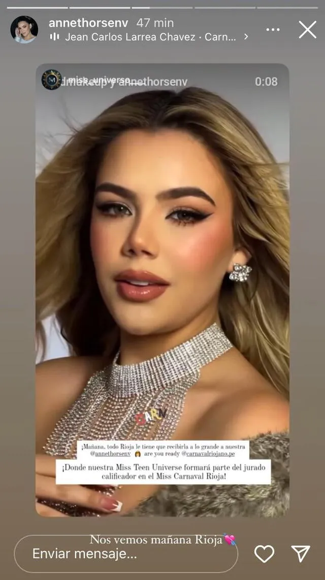 Anne Thorsen, Miss Teen Universe, hace IMPORTANTE anuncio tras ser ACUSADA de quitarle el novio a la hija de Melissa Klug.