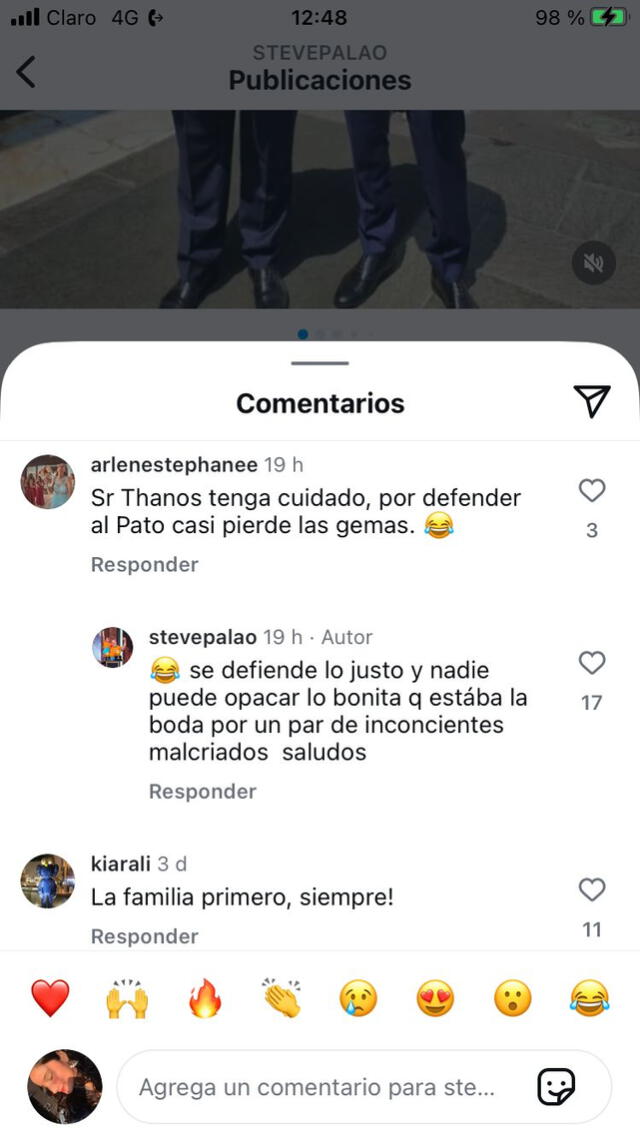 Steve Palao se defiende por pelearse en boda de Said Palao y Alejandra Baigorria Steve Palao se defiende por pelearse en boda de Said Palao y Alejandra Baigorria