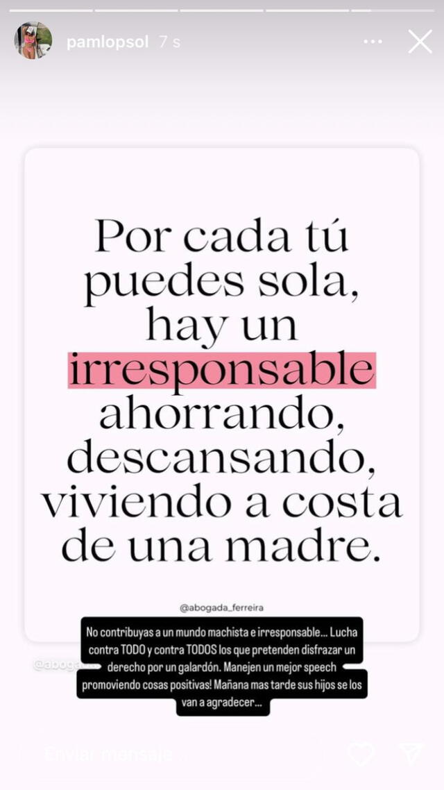  Pamela López y su fuerte revelación tras negativa de Pamela Franco a mantener a Christian Cueva 