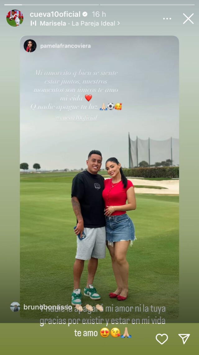 Pamela Franco se reencuentra con Christian Cueva