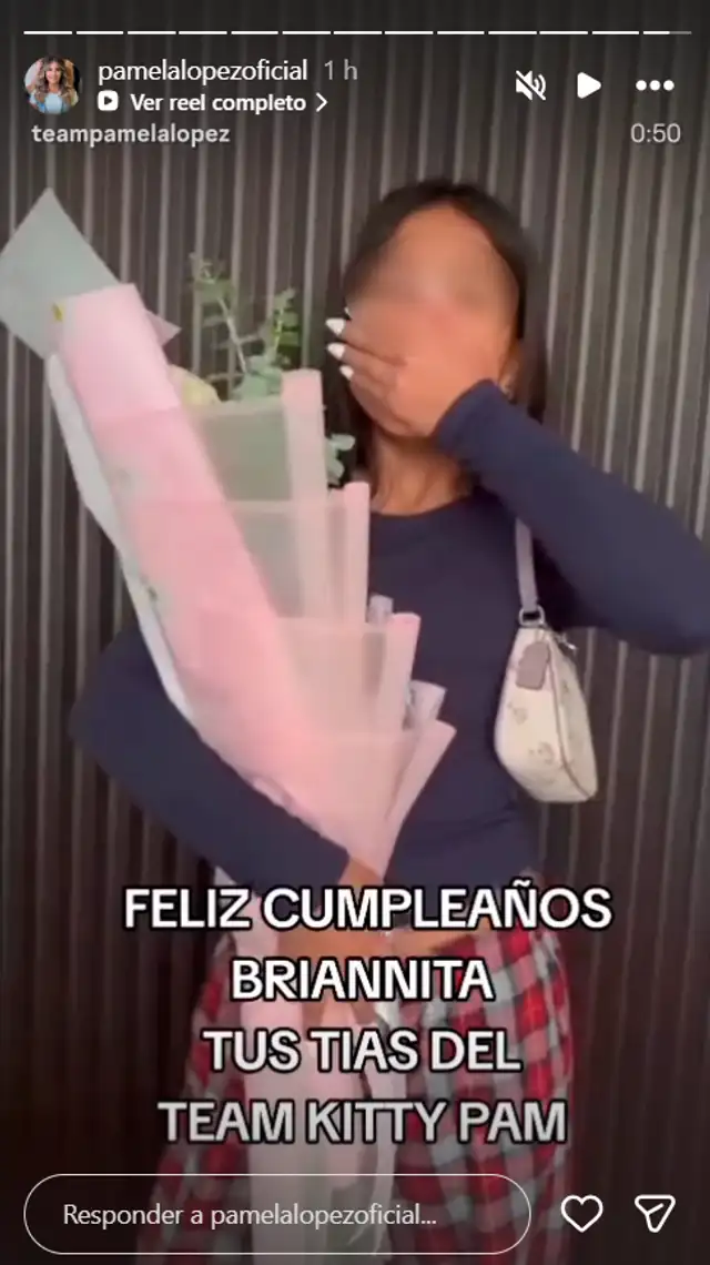 ¡No fue Christian Cueva! Pamela López exponte LUJOSO CHEQUE que recibió su hija por su cumpleaños y la hizo llorar