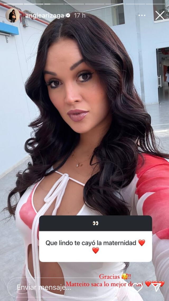 Angie Arizaga revela su FIRME postura sobre la maternidad.