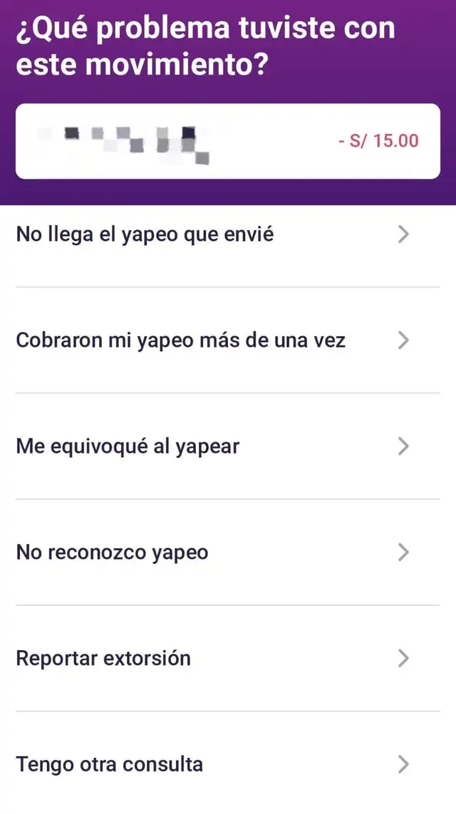 Presionar la opción de Presionar la opción de