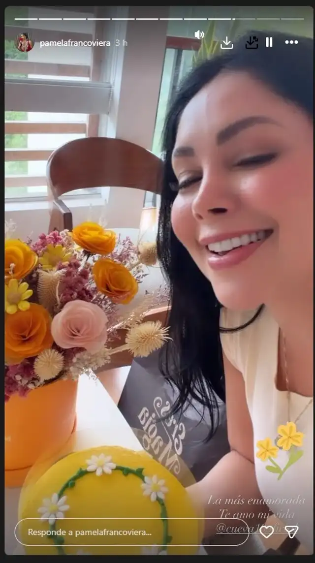 Pamela Franco presume ROMÁNTICO detalle de Christian Cueva y REVELA cómo la sorprendió: “Me encanta que seas tú”