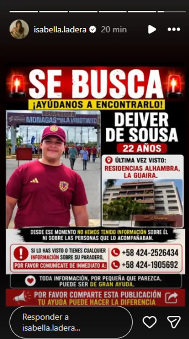 Isabella Ladera RUEGA POR AYUDA tras terremoto en Venezuela a poco de dar a luz a su bebé con Hugo García