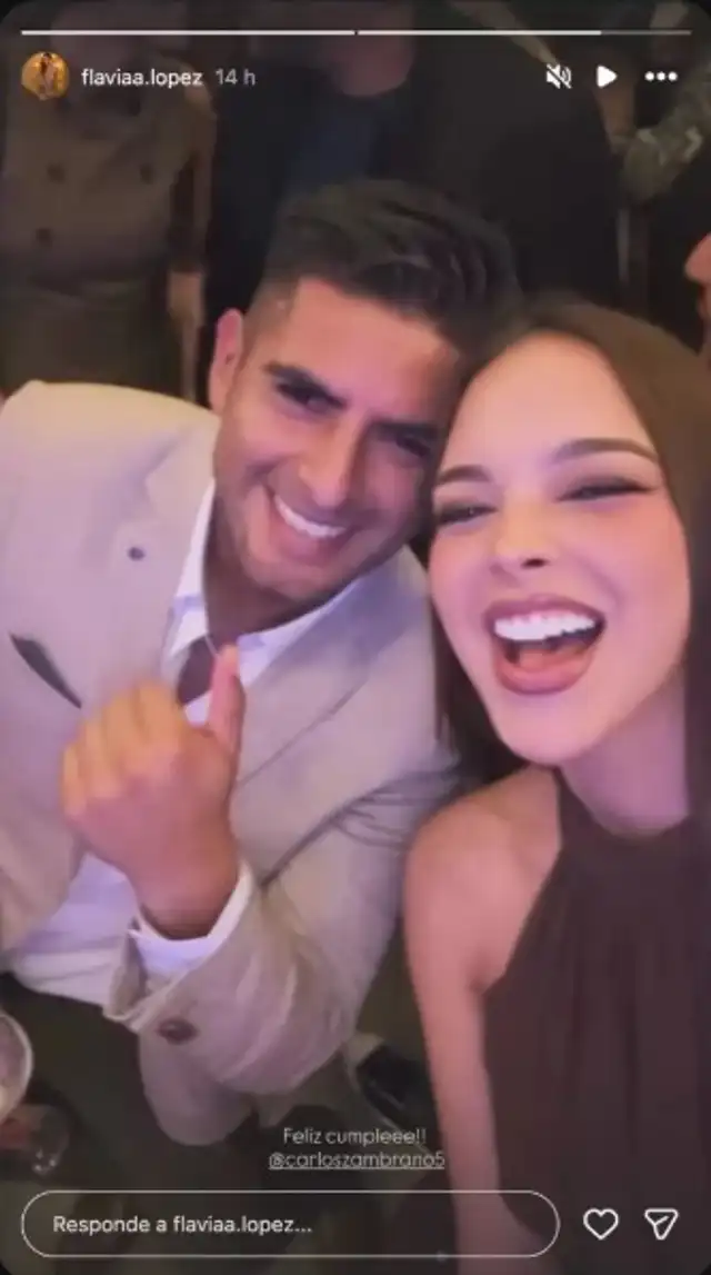 ¡AGÁRRATE, PATO! Flavia López se luce feliz de la vida JUNTO al futbolista Carlos Zambrano en su JUERGÓN de cumpleaños ¡AGÁRRATE, PATO! Flavia López se luce feliz de la vida JUNTO al futbolista Carlos Zambrano en su JUERGÓN de cumpleaños
