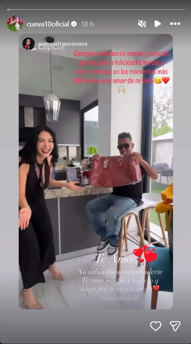  Christian Cueva reaparece tras resultados del examen de ETS de Pamela López por sus infidelidades 