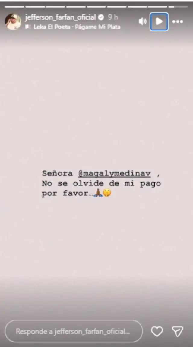 ! Magaly Medina LE RESPONDE CON TODO a Jefferson Farfán tras exigirle que le pague.