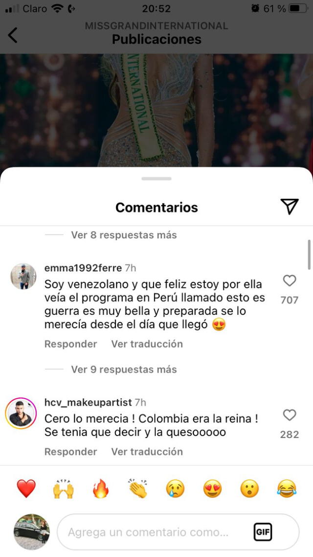 Usuarios colombianos critican a Luciana Fuster.
