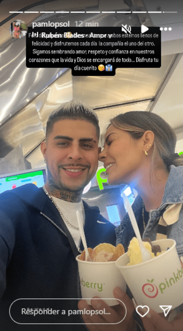 Pamela López saluda a Paul Michael por el Día del Padre Pamela López saluda a Paul Michael por el Día del Padre