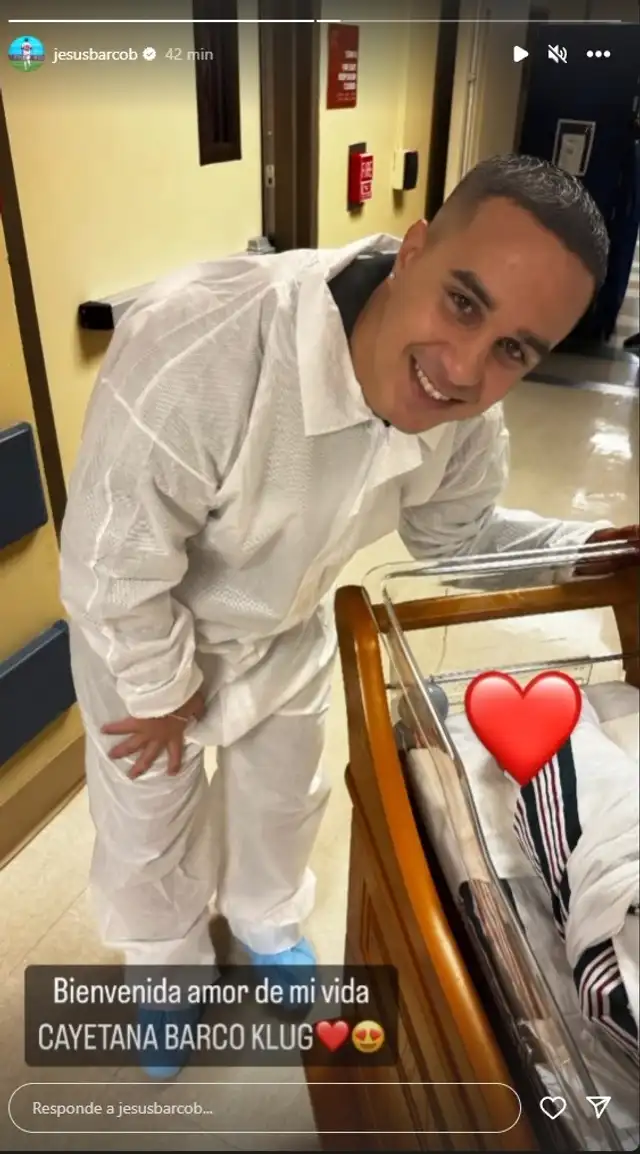Jesús Barco emocionada tras el nacimiento de su bebé con Melissa Klug.