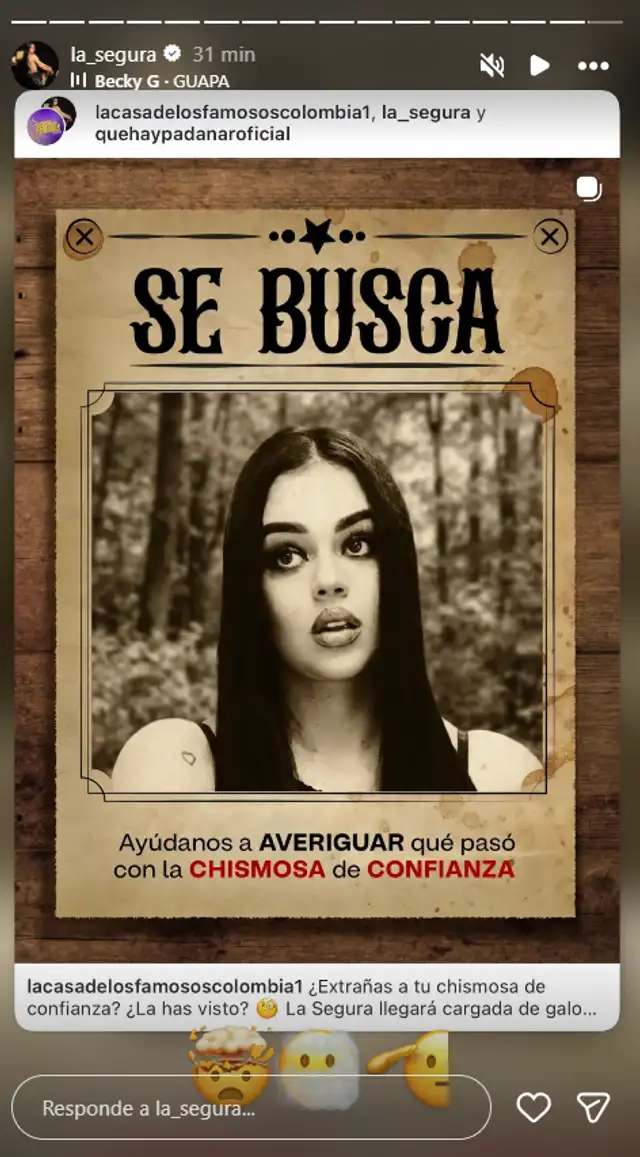Natalia Segura, pareja de Ignacio Baladán, aparece en letreros de 'se busca' en todo Colombia Natalia Segura, pareja de Ignacio Baladán, aparece en letreros de 'se busca' en todo Colombia