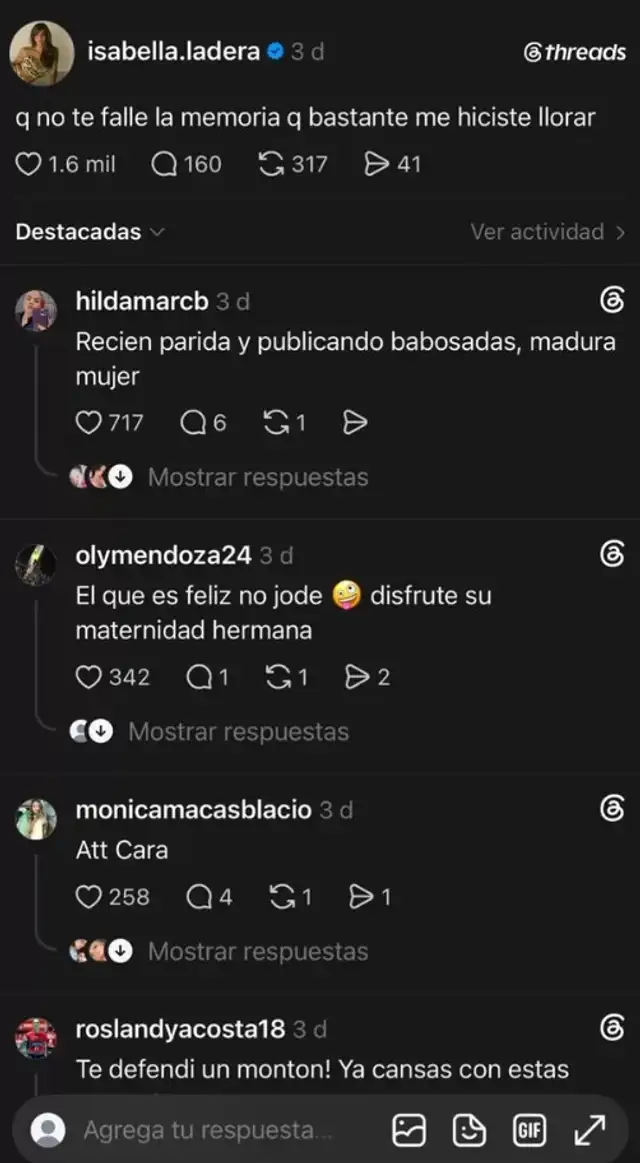 Isabella Ladera sorprende con CONTUNDENTES REFLEXIONES y enciende rumores: ¿Indirecta para Beéle?