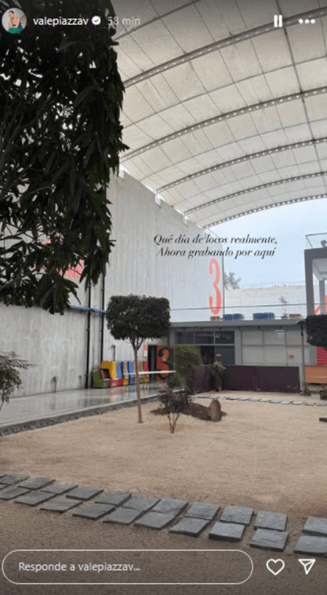 <em>Valeria Piazza demuestra que sigue en América TV. Captura: Instagram</em>   