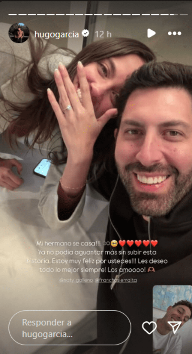  Hugo García anuncia romántica noticia tras confirmarse ruptura con Alessia Rovegno 