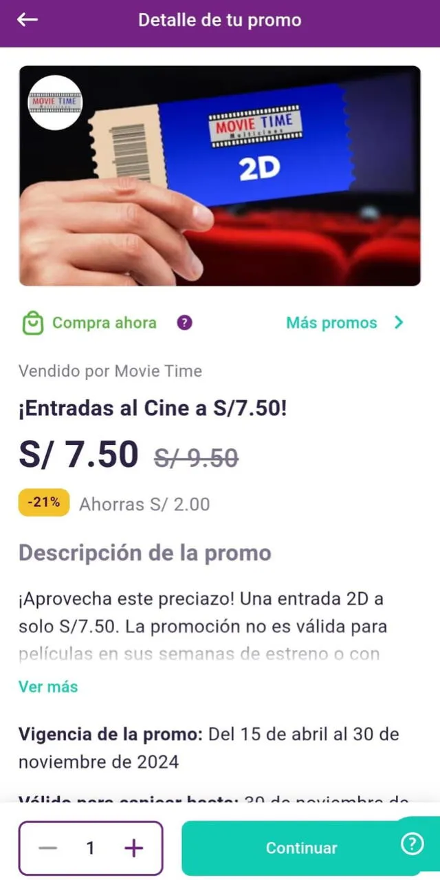 Cine a solo S/7.50 gracias a Yape: aprovecha el feriado largo y descubre cómo comprar