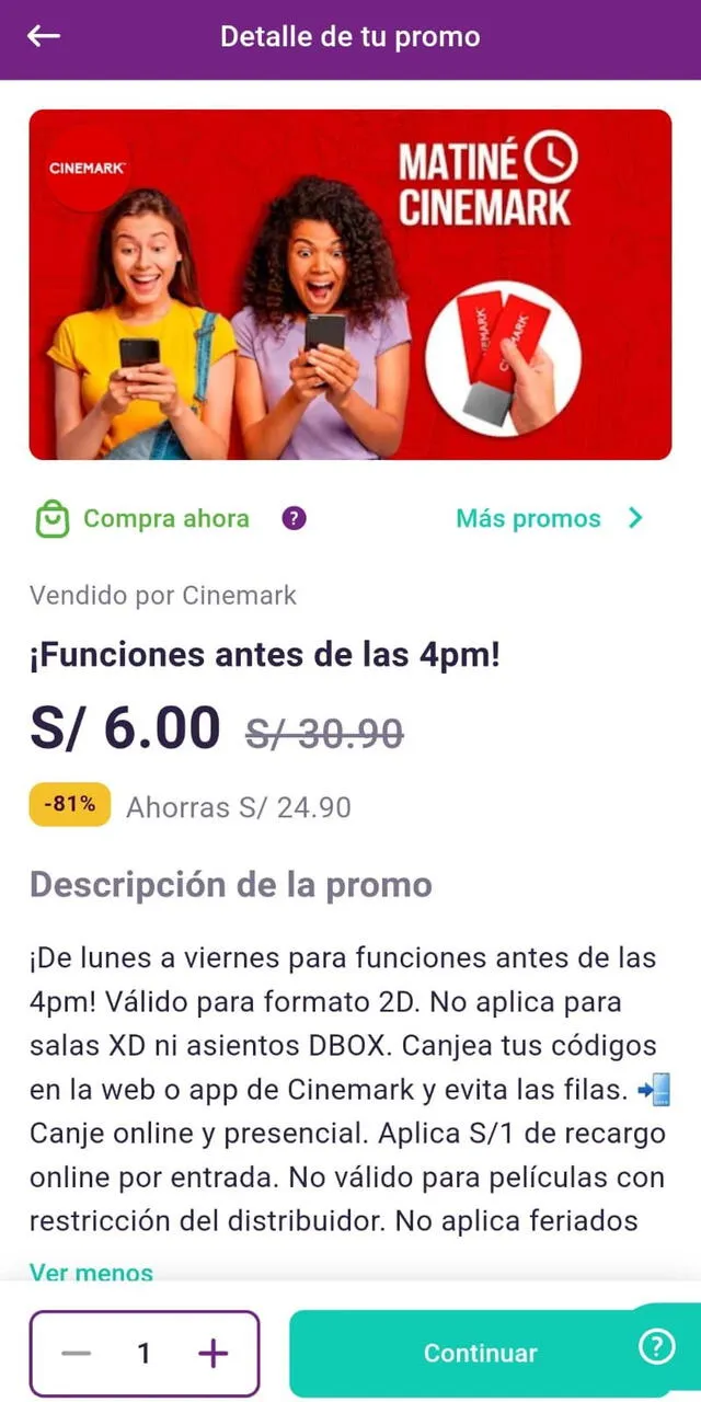 ¡No pagues más! Entradas al cine a S/6 en Cinemark solo con Yape: ¿Cómo acceder?