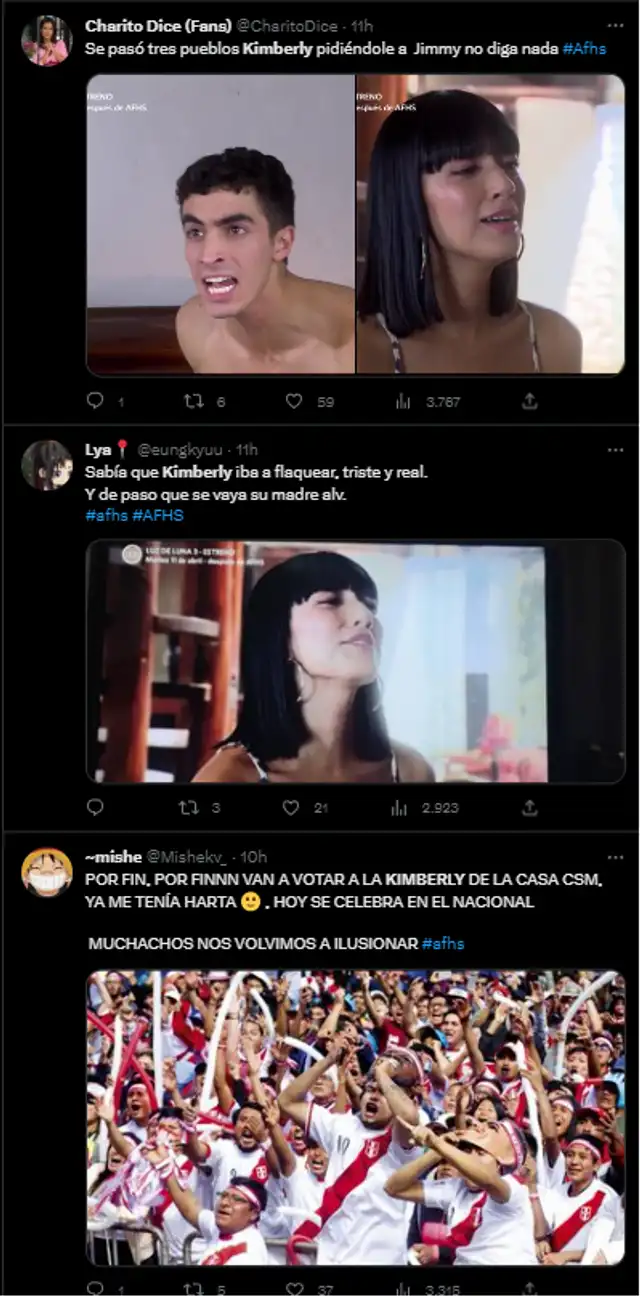 Usuarios celebran finalmente la verdad.    