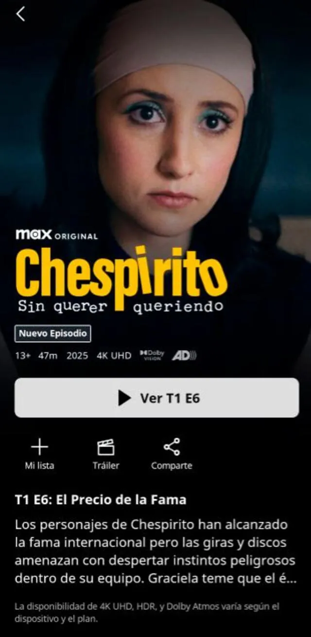 Ya está disponible el sexto episodio de 'Chespirito: sin querer queriendo'. Foto: HBO Max Ya está disponible el sexto episodio de 'Chespirito: sin querer queriendo'. Foto: HBO Max
