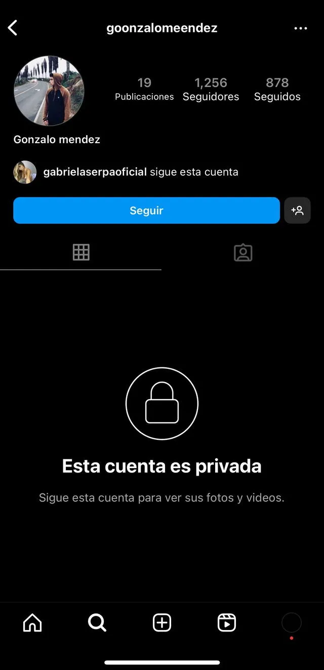  Novio oficial de Gabriela Serpa pone redes sociales en privado tras declaraciones de Magaly Medina.    
