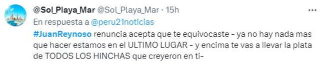 En redes sociales, hinchas de la selección peruana comentan posible salida de Juan Reynoso.   