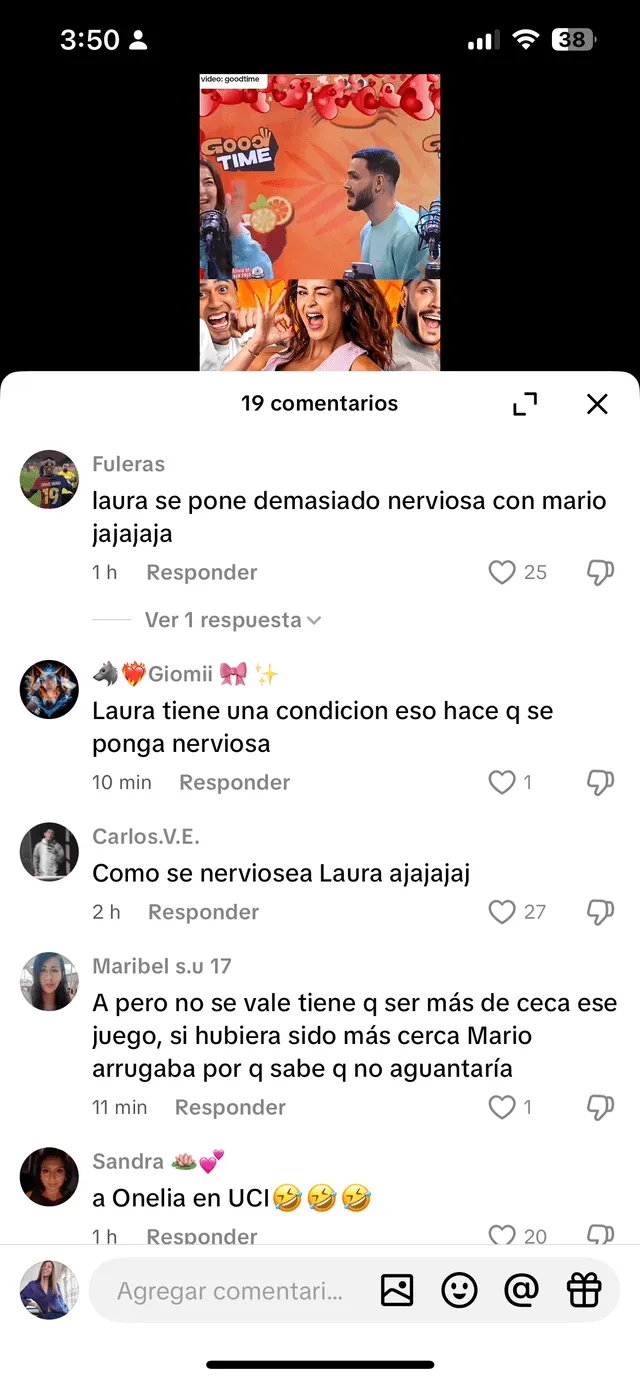 Laura Spoya y Mario Irivarren sorprende con juego. Laura Spoya y Mario Irivarren sorprende con juego.