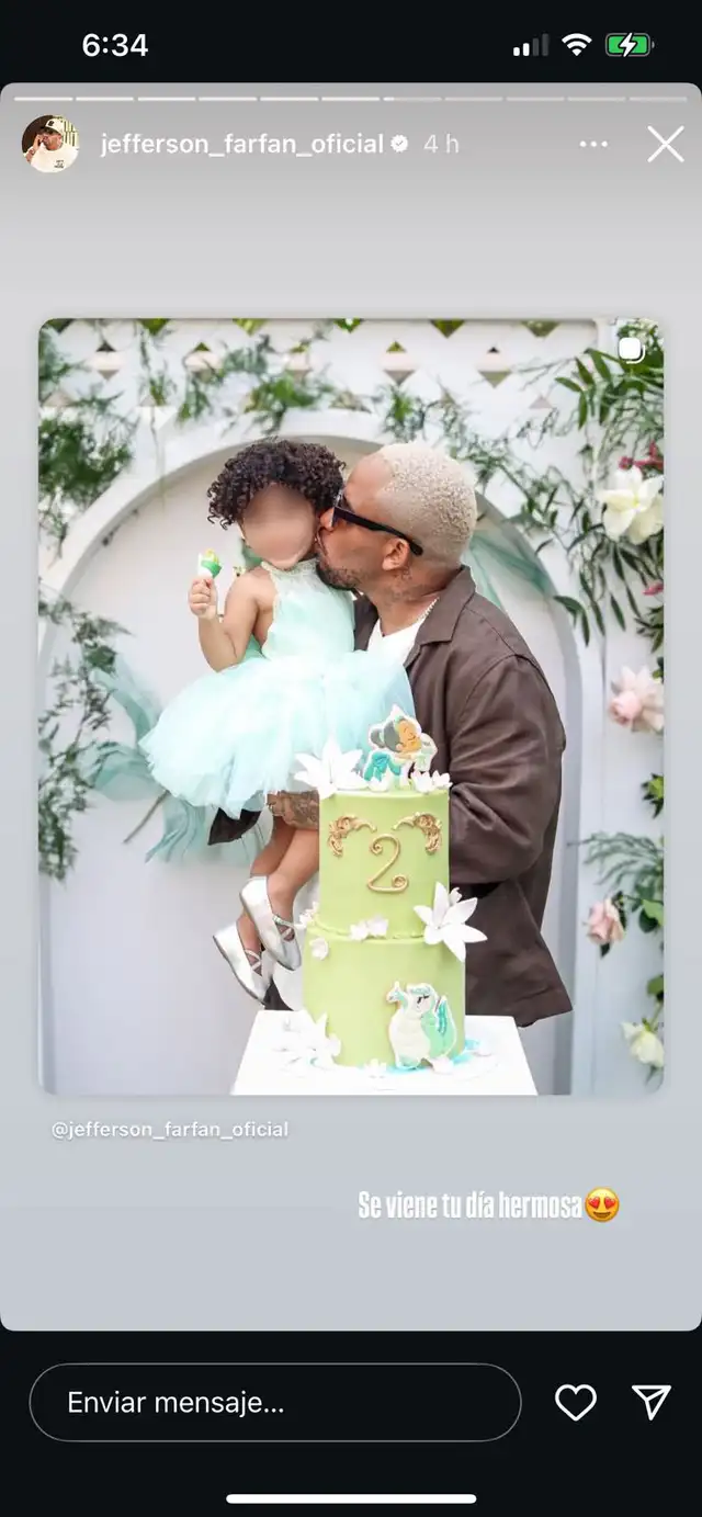 Jefferson Farfán se pronuncia sobre su hija menor tras asalto que sufrió con Darinka Ramírez Jefferson Farfán se pronuncia sobre su hija menor tras asalto que sufrió con Darinka Ramírez