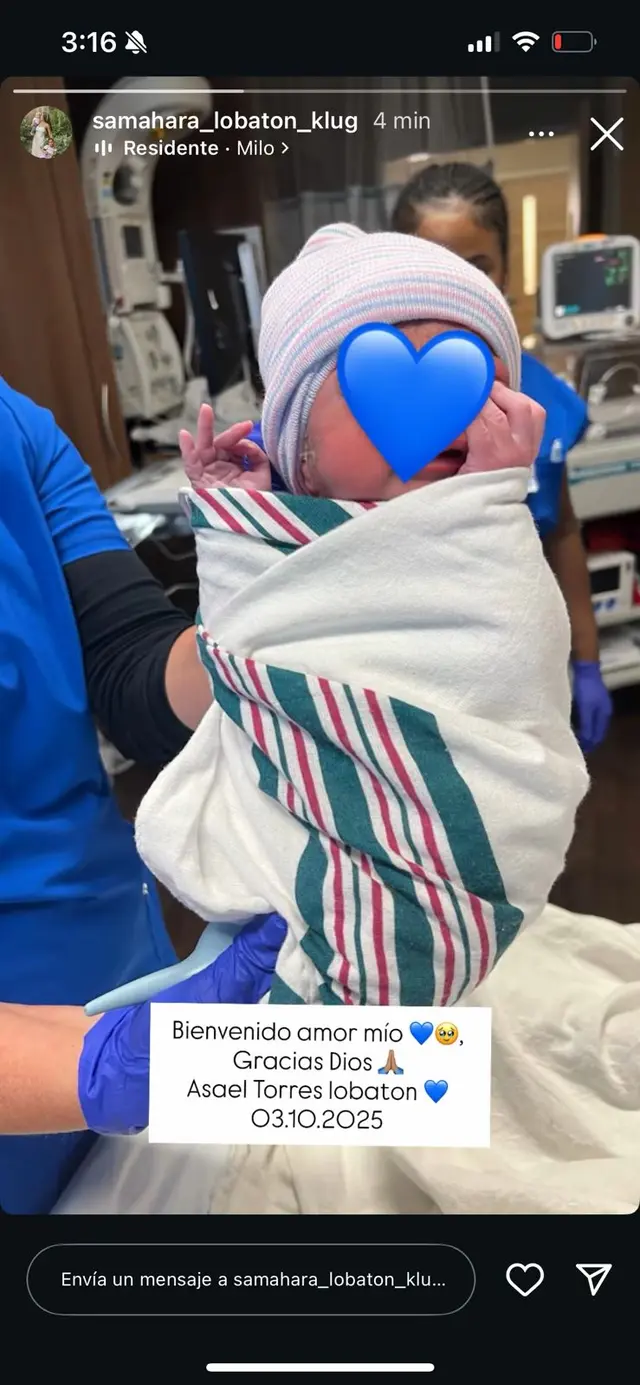 Samahara Lobatón reaparece desde Estados Unidos y comparte la primera foto de su tercer hijo.