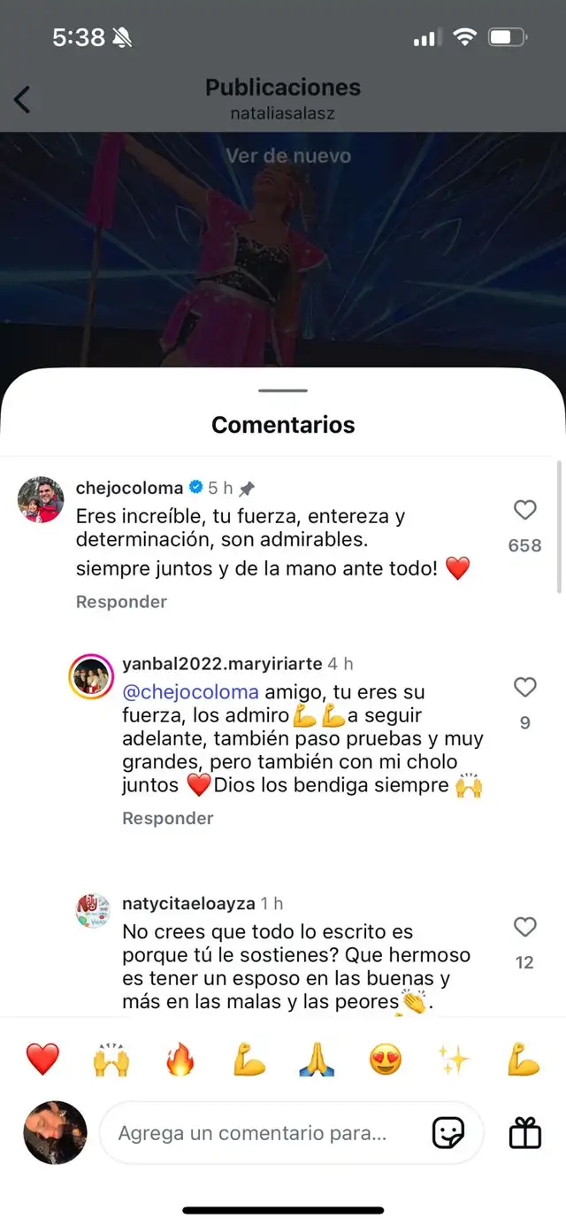  Esposo de Natalia Salas y su reacción al enterarse que padece de cáncer nuevamente 