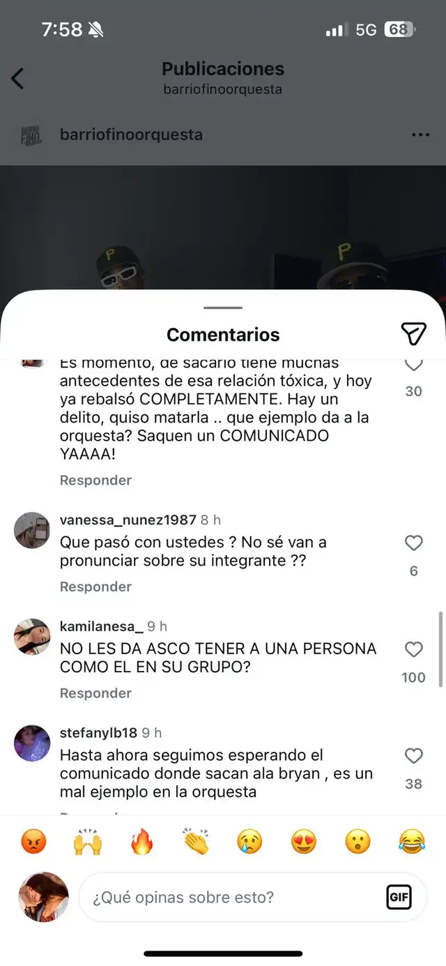 Usuarios reportan indignante medida de Barrio Fino para proteger a Bryan Torres Usuarios reportan indignante medida de Barrio Fino para proteger a Bryan Torres