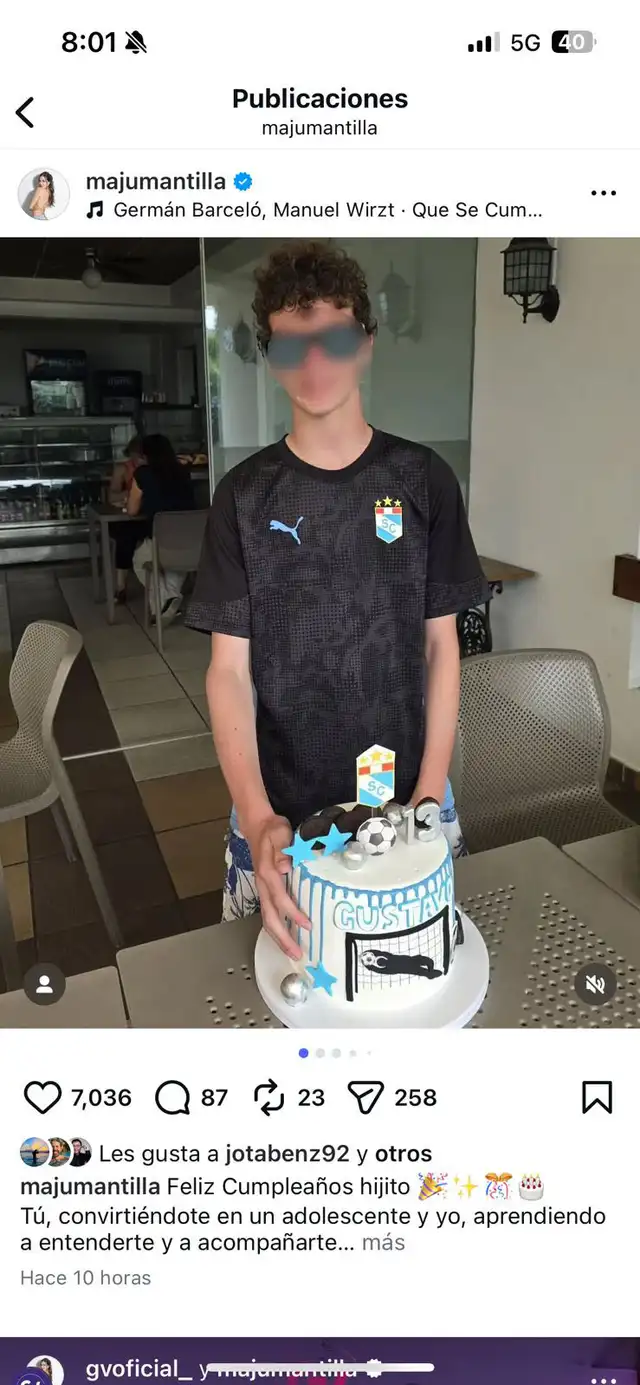  Maju Mantilla y Gustavo Salcedo más unidos que nunca en fecha especial 