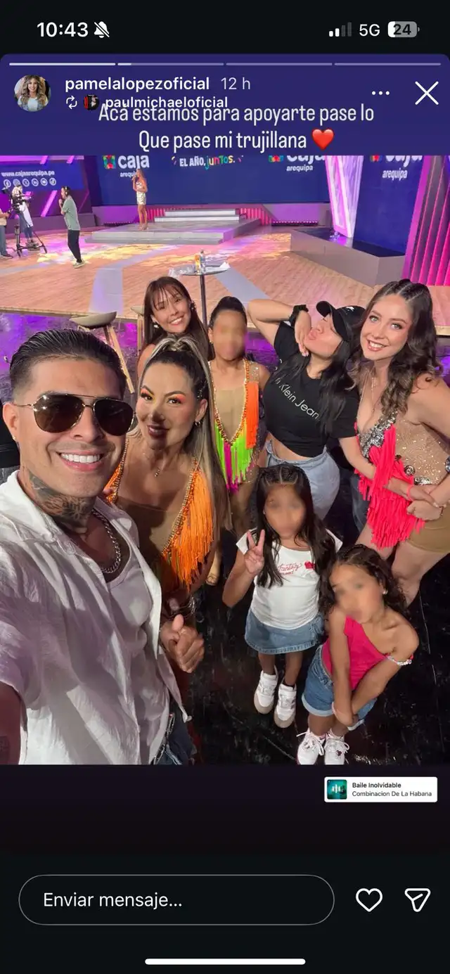  Pamela López reaparece con Paul Michael y sus hijos tras pedido de prisión efectiva por falta contra Christian Cueva 