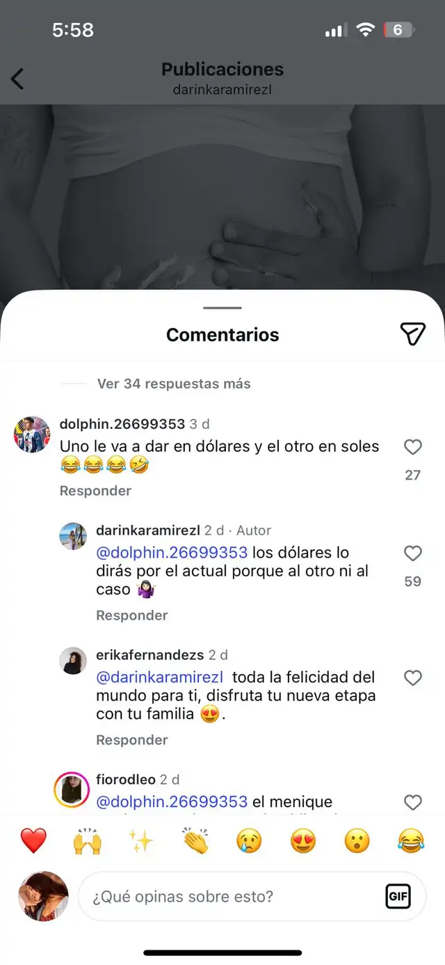  Darinka Ramírez revela que el padre de su segunda bebé sería más rico que Jefferson Farfán 