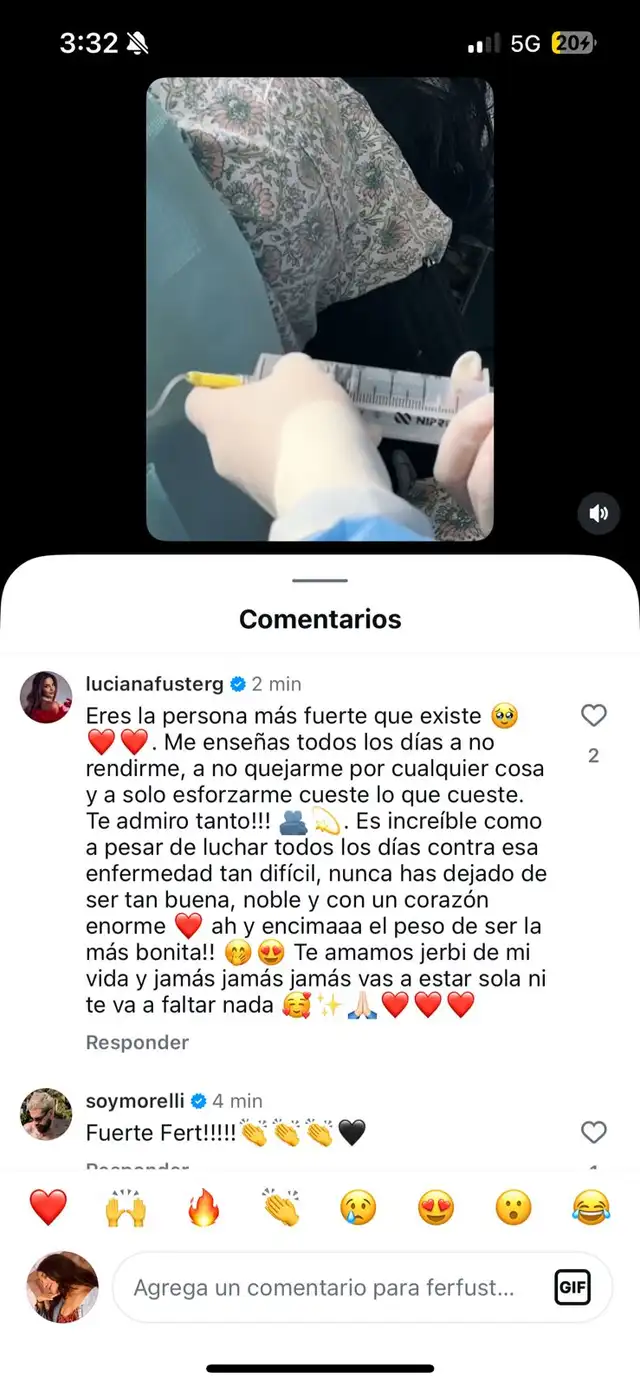 Luciana Fuster manda desgarrador mensaje a su herma mayor tras revelarse que padece de esclerosis múltiple Luciana Fuster manda desgarrador mensaje a su herma mayor tras revelarse que padece de esclerosis múltiple