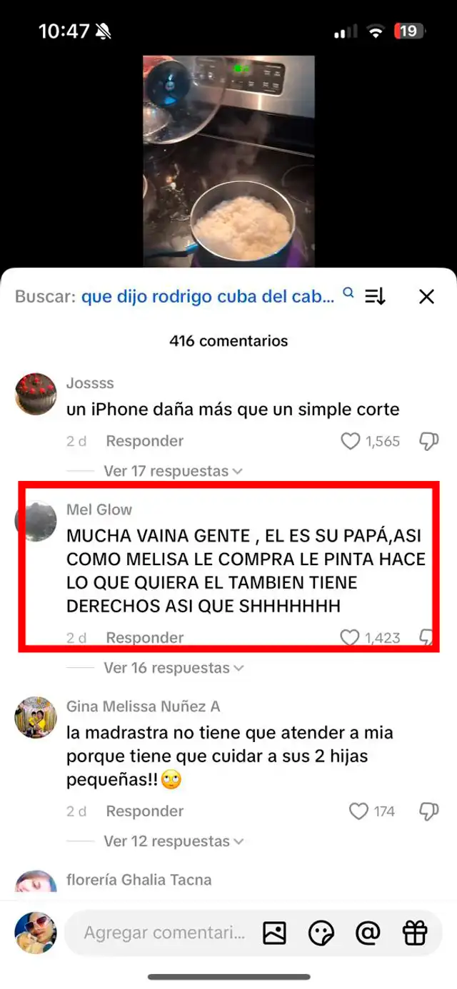 Rodrigo Cuba se retracta tras 'exponer' en comentario que Melissa Paredes le pinta el cabello a su hija Rodrigo Cuba se retracta tras 'exponer' en comentario que Melissa Paredes le pinta el cabello a su hija