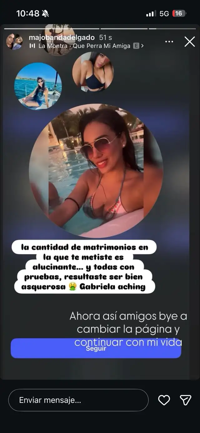 Esposa de reportero de Magaly Medina revela identidad de mujer con quien lo ampayó siendo infiel 